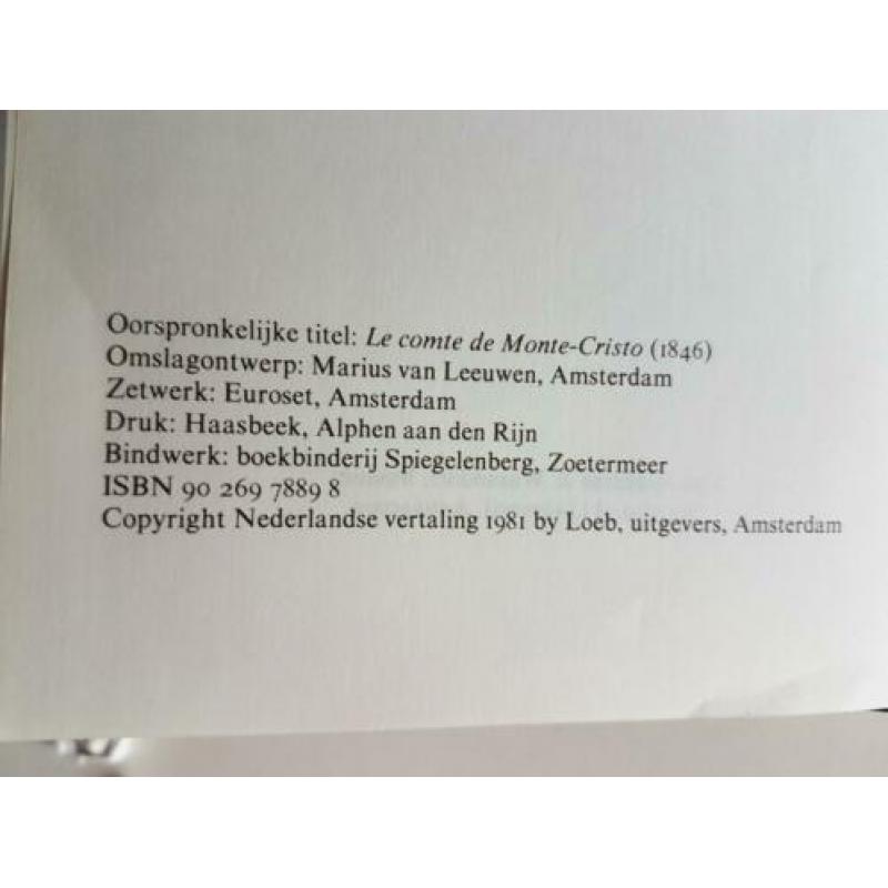 Alexandre Dumas, De graaf van Monte-Cristo