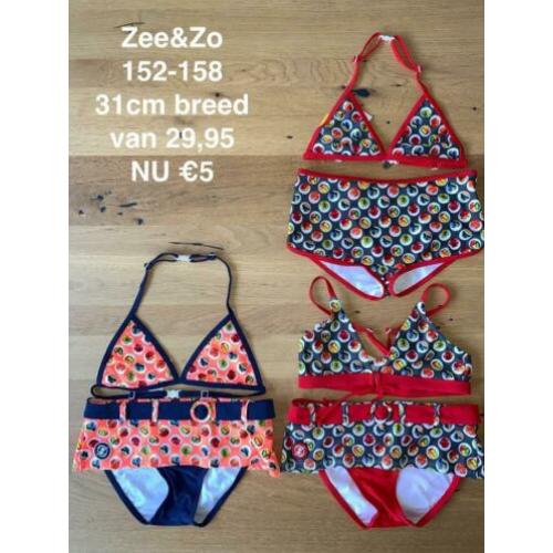 Bikini, badpak, short vanaf €5 146-152