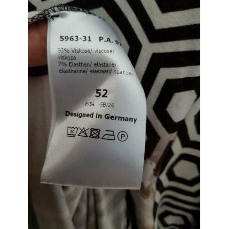 Sommermann maat 52 shirt korte mouw