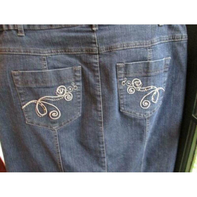 mj/ SETTERLADY rok/rokje/spijkerrokje/jeans rokje/STRETCH 40