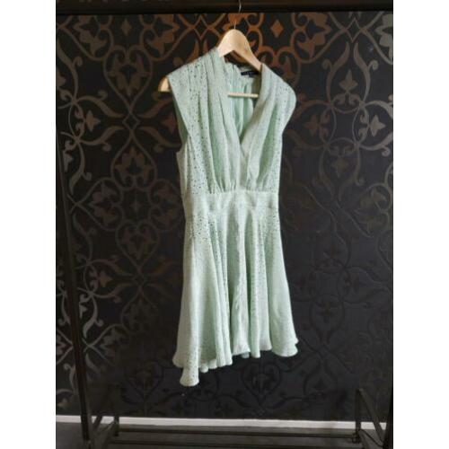 French Connection jurkje 36 mint groen, kleine 38