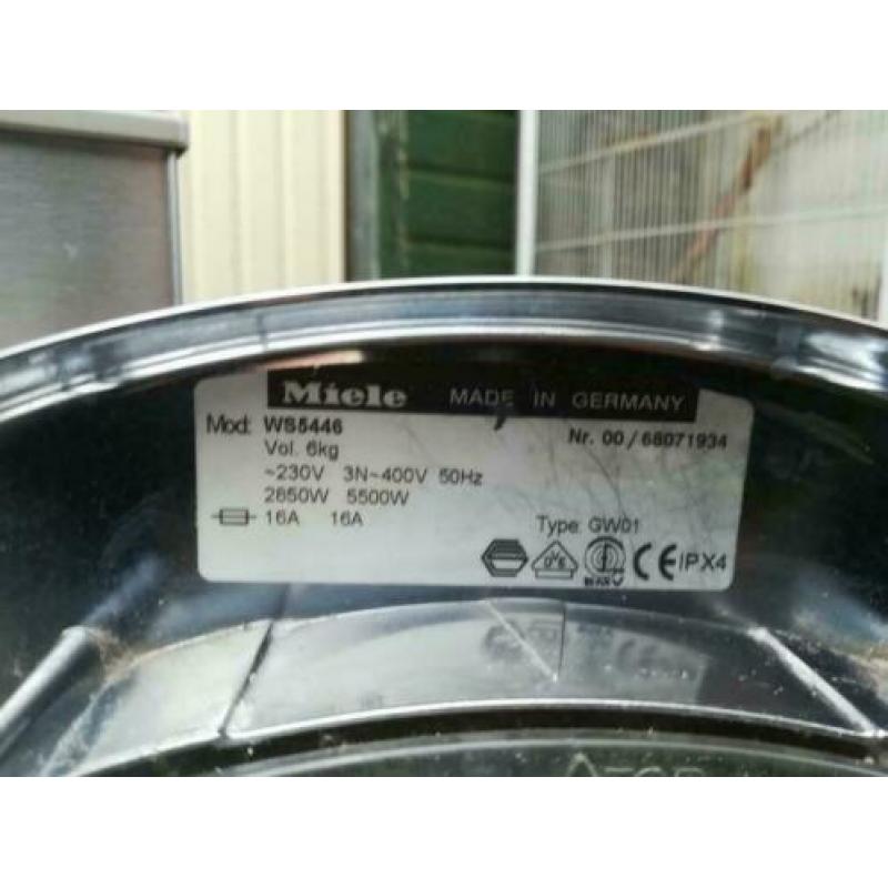 prima werkende miele professional ws 5446 230volt
