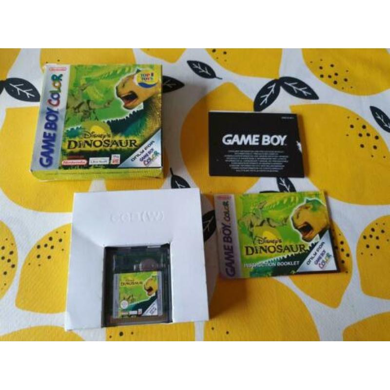 Nintendo Game Boy Color cib Disney's The Dinosaur
