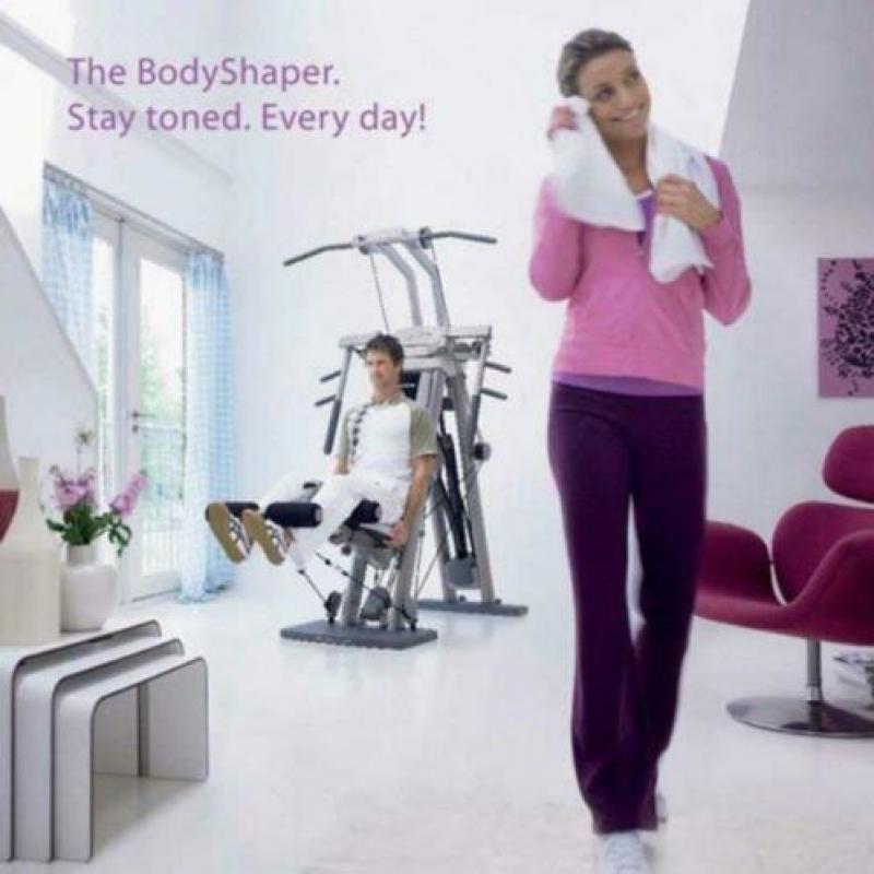 INKLAPBAAR Tunturi Bodyshaper B60, fitness apparaat toestel