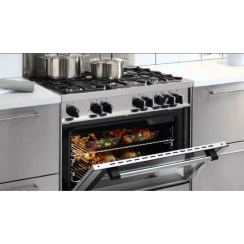 90cm gasfornuis Splinternieuw luxe elektrische oven IKEA