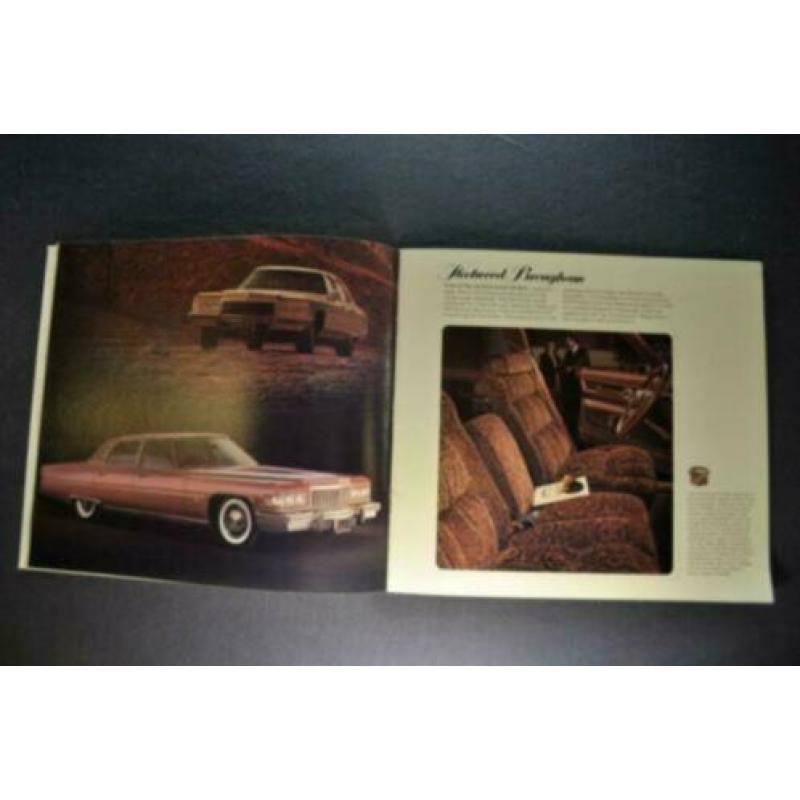 1975 Cadillac Full Line Brochure USA