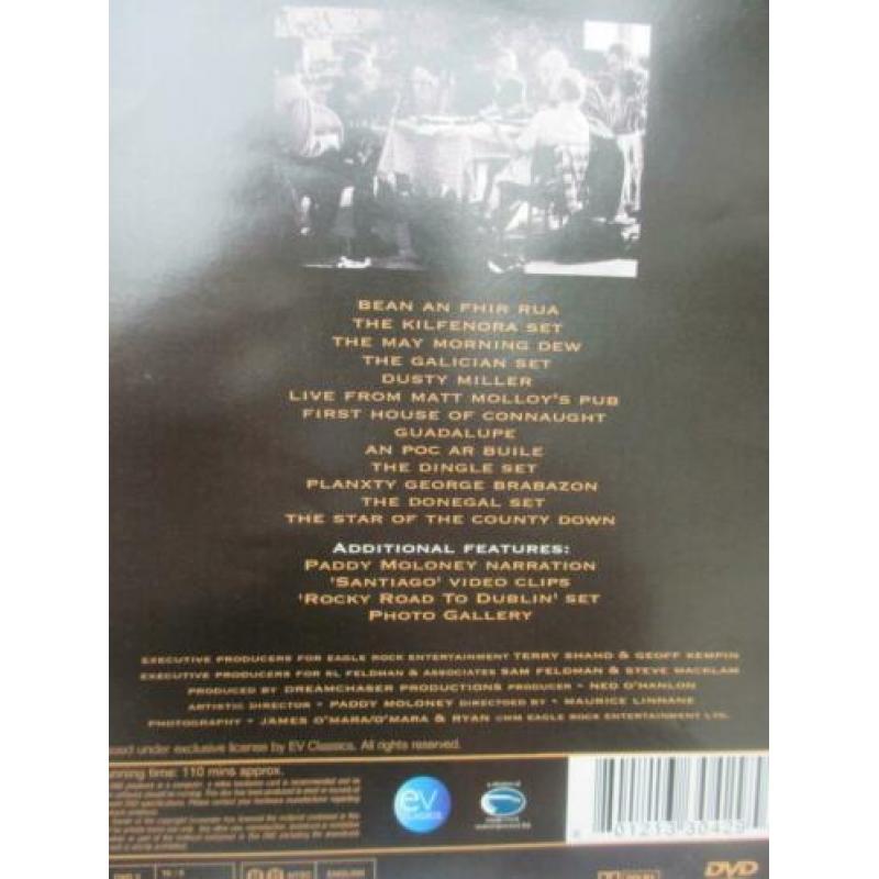 THE CHIEFTAINS. - LIVE Over. IRELAND 110 min CELTIC