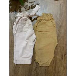 2xZara broekjes