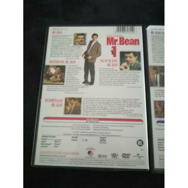 Dvd's mister bean mr. Bean 1,2 &3