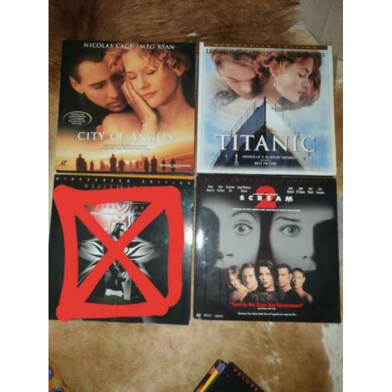 Laserdisc Bundel 28 stuks