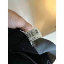 Softshell skinny zwarte skibroek