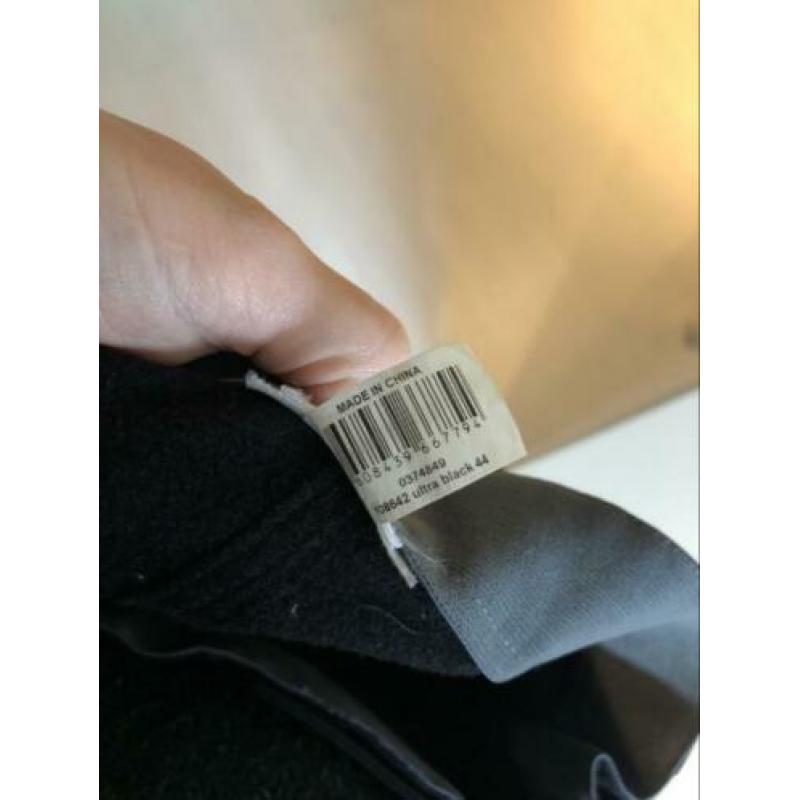 Softshell skinny zwarte skibroek