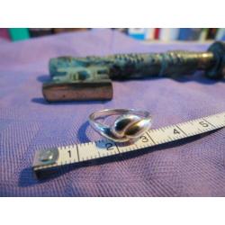 Zilveren Dames ring 925 18 mm