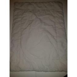 Lekker wollig / badstof wit box kleed 87 x 65 cm