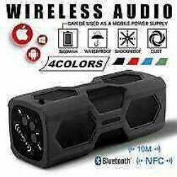 Speaker Bluetooth 4.2 Wireless & Powerbank mobile (Nieuw!)