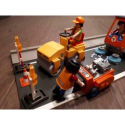 Te koop Playmobil wegwerker set