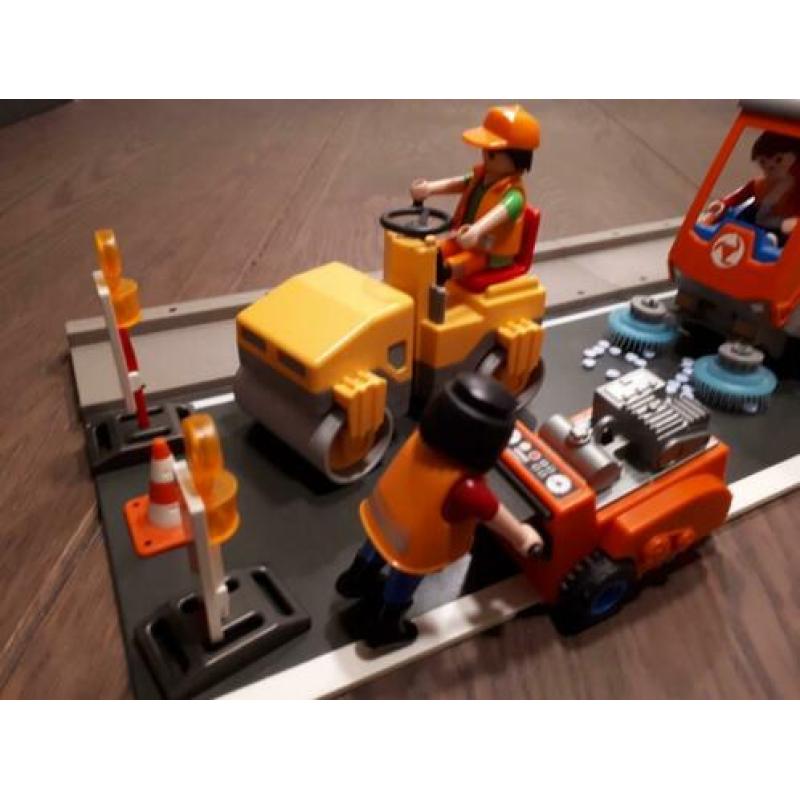 Te koop Playmobil wegwerker set