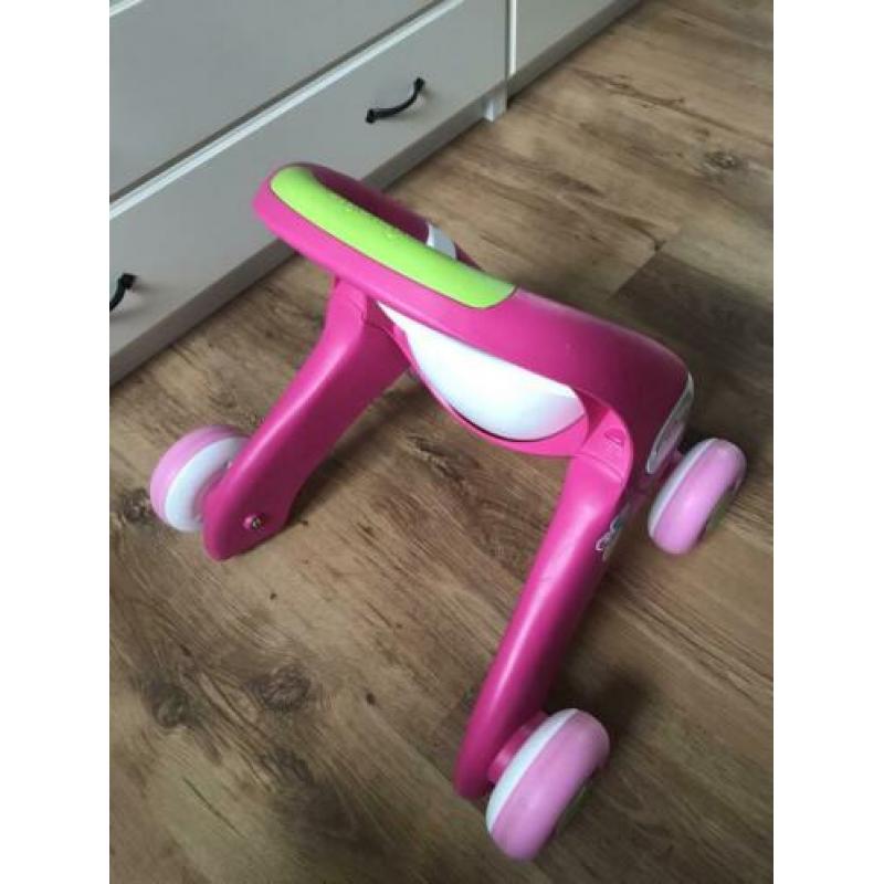 Smoby Minikiss Babywalker loop duw poppenwagen