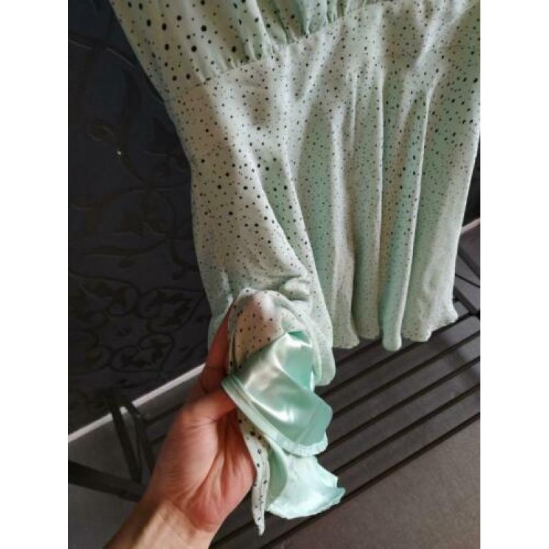 French Connection jurkje 36 mint groen, kleine 38
