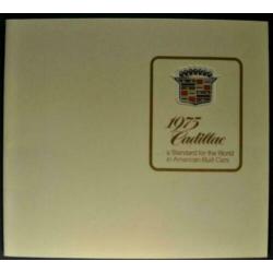 1975 Cadillac Full Line Brochure USA