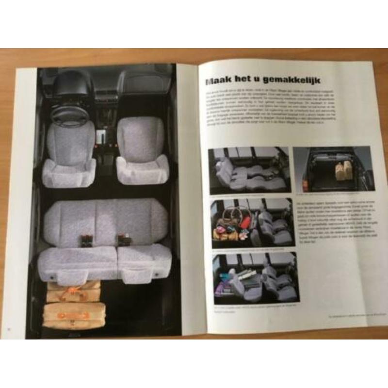 Autofolder/Brochure Suzuki Vitara Villager 1996 16 pagina's