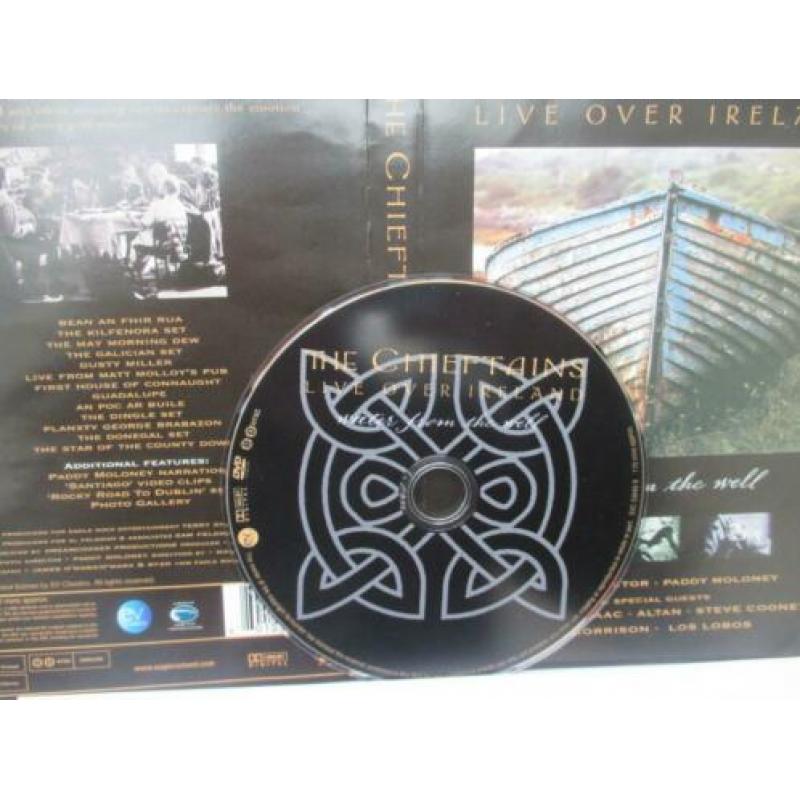 THE CHIEFTAINS. - LIVE Over. IRELAND 110 min CELTIC