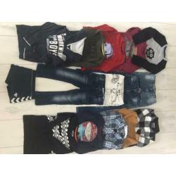 Kledingpakket jongen 98 name it, zara, mitch, enz.