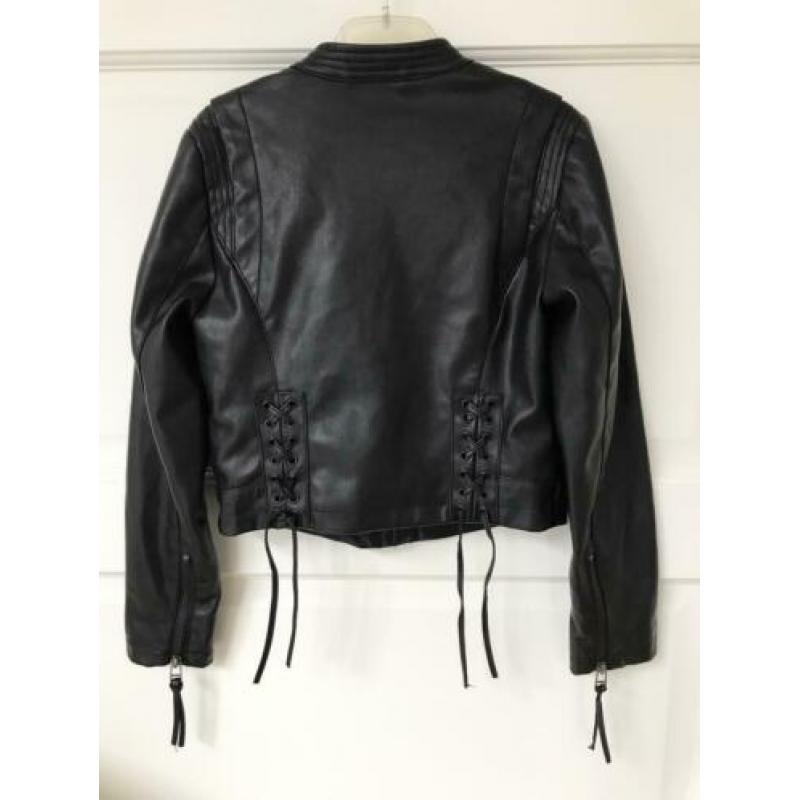 COOLCAT leder look jasje - biker - 122 / 128 - ZGAN