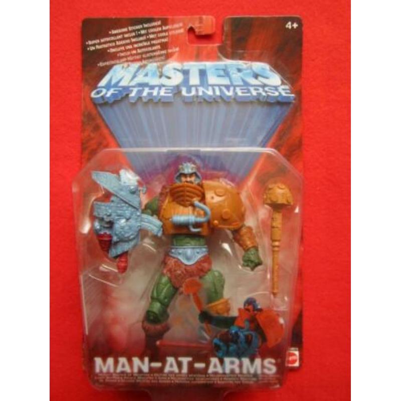 MOTU Masters of the Universe He-Man, At Arms, Ram, Stratos