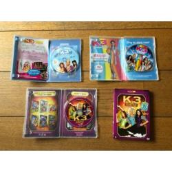 K3, 3 Dvd’s, De kattenprins, K3 Show, K3 Show 15 jaar