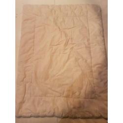 Lekker wollig / badstof wit box kleed 87 x 65 cm