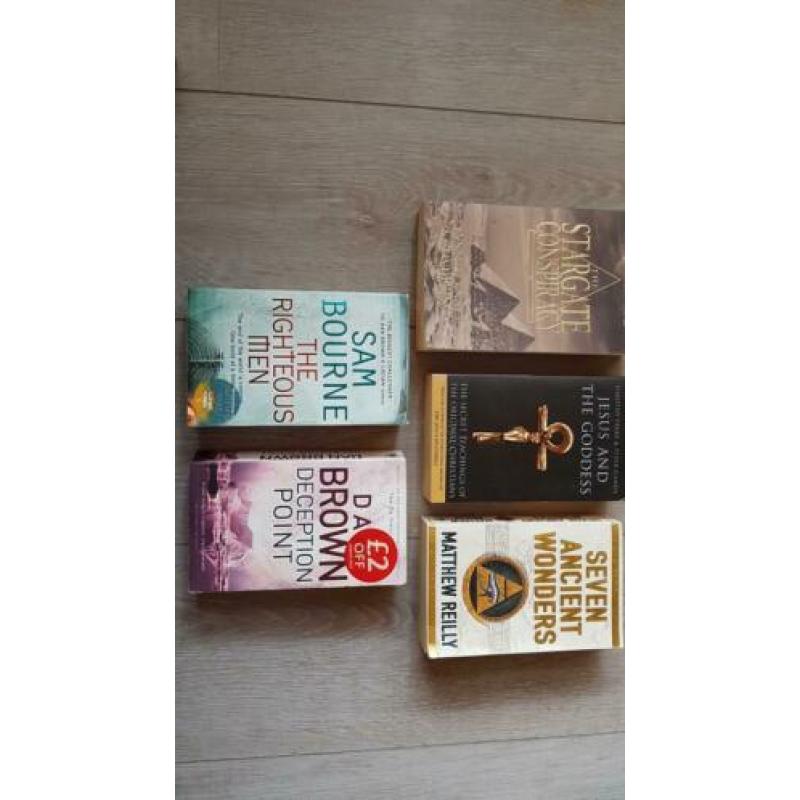 Engelstalige Thrillers, 5 stuks