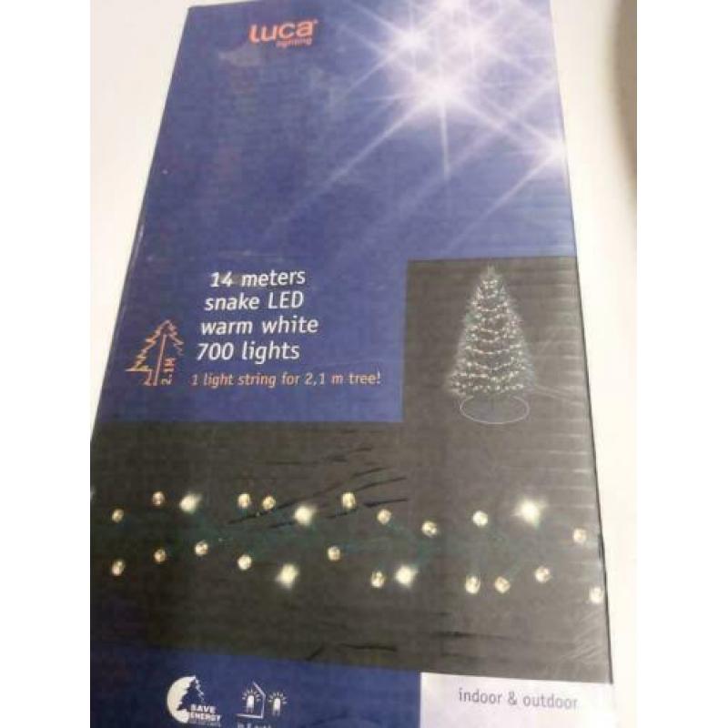 Luca Lighting Kerstboomverlichting 14 m 700 LEDs voor 215 cm