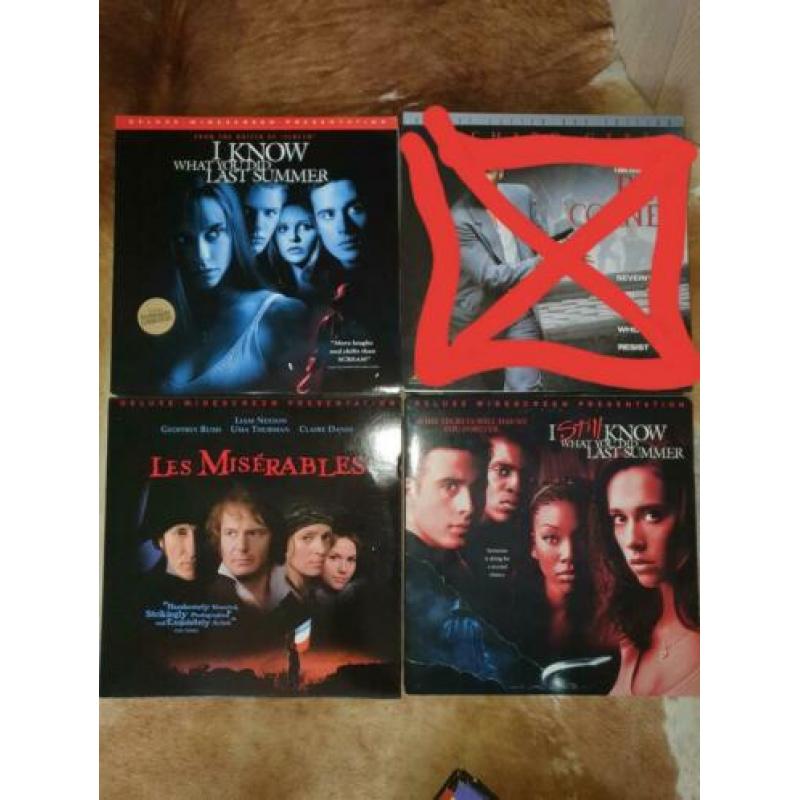 Laserdisc Bundel 28 stuks