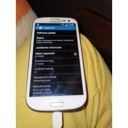 Samsung s3 oudje en Samsung core 2