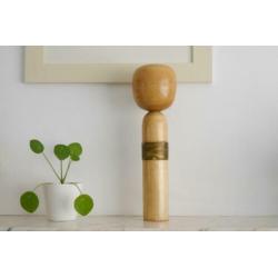 GROTE Vintage Sosaku Kokeshi door de gekende Takahashi Hajim