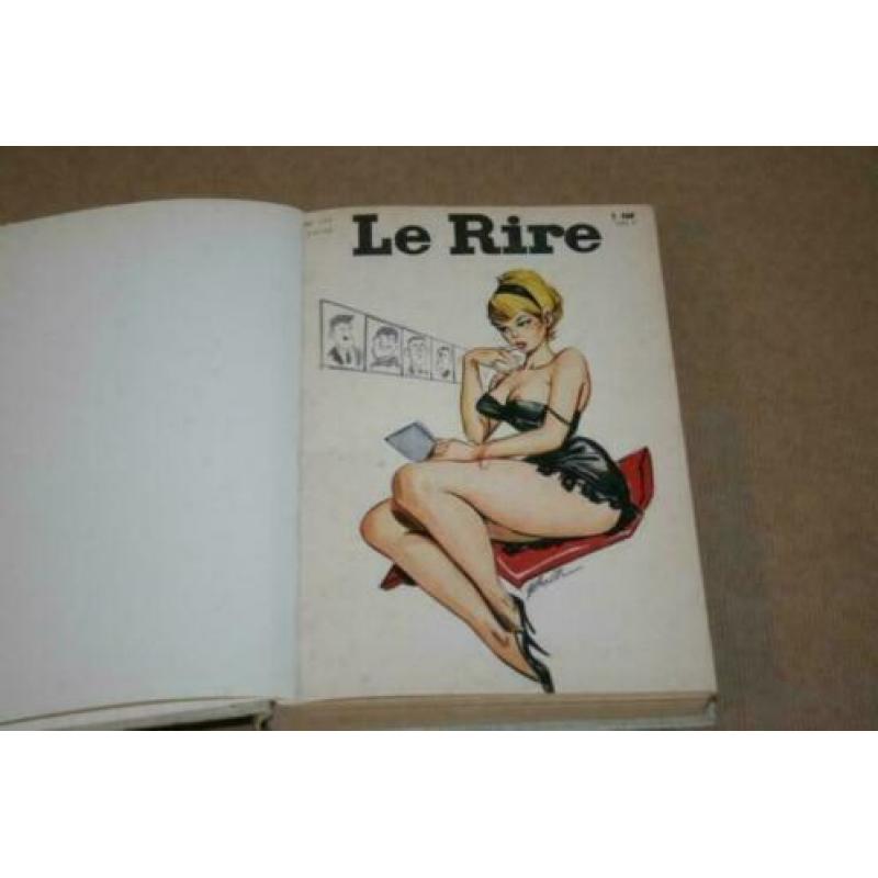 Bundeling magazine Le Rire (erotiek) - 1962 !!