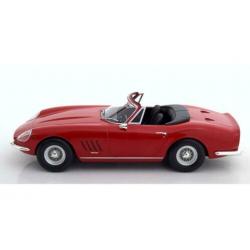 KK 1/18 Ferrari 275 GTB/4 NART Spyder 1967 rood KKDC180234