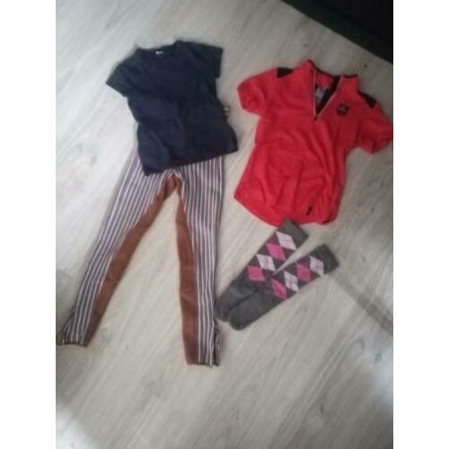 Paardrijkleding meisje mt 122 / 128