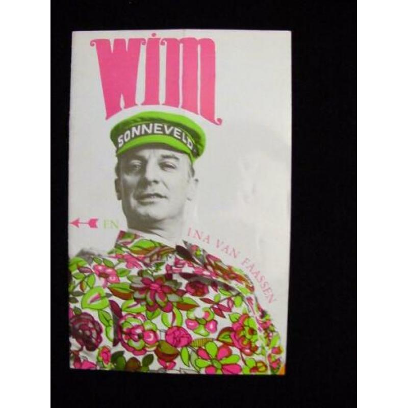 Programmaboekje show Wim Sonneveld en Ina van Faassen