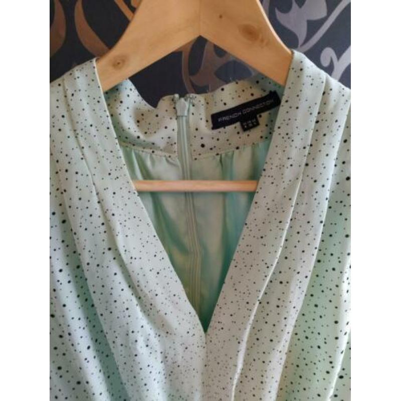 French Connection jurkje 36 mint groen, kleine 38