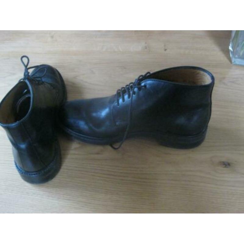 Van Lier leren veterschoenen:mt 42(8) 42,5(8.5),43,44/44.5