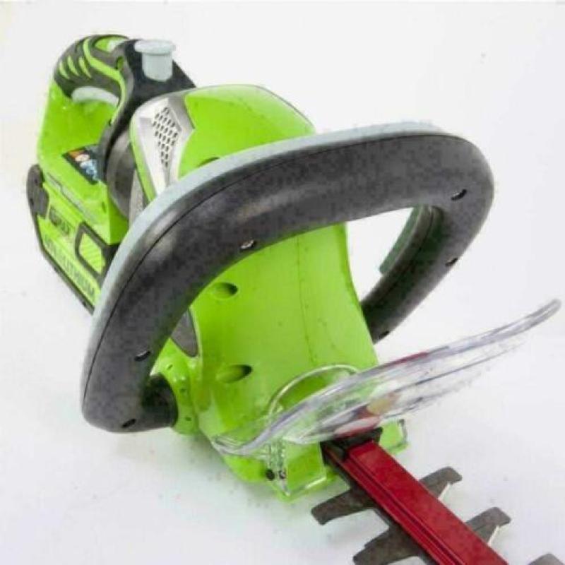 GREENWORKS 40 VOLT ACCU HEGGENSCHAAR G40HT61K2 Met de Green