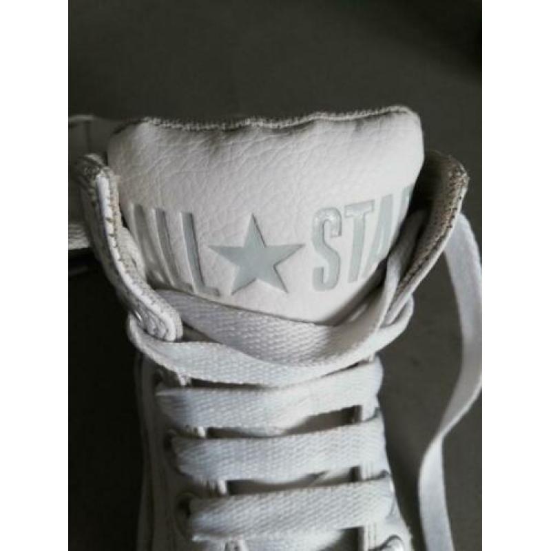 Witte sneakers all star converse en blauwe puma maat 29