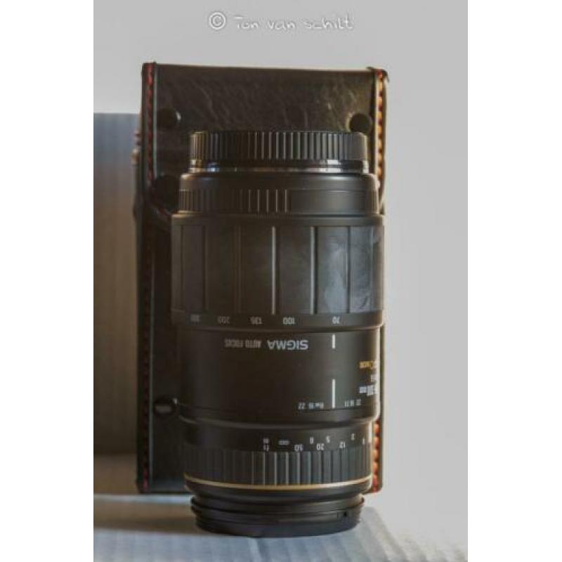 Sigma lens met Eos vatting