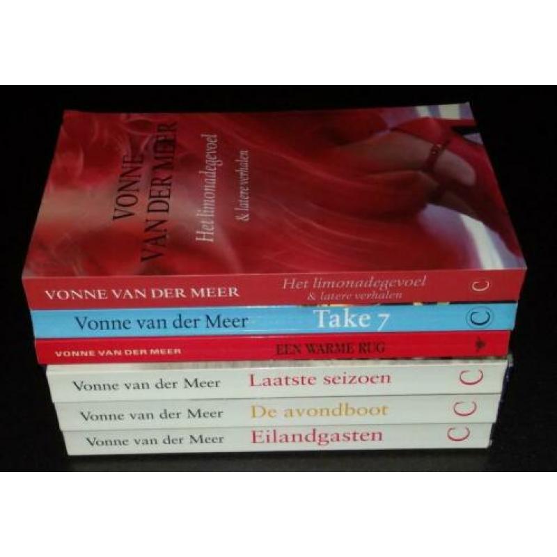 6 boeken van Vonne van der Meer - o.a. De Eilandboeken
