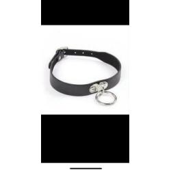 Kinky sexy ketting Ketting Halsband Choker zwart nieuw