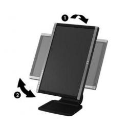 HP Compaq LA2306x Zwart