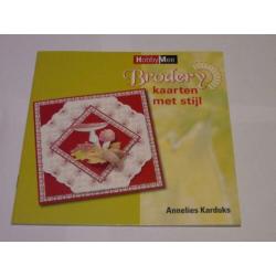 Hobby Mee boek: Brodery kaarten met stijl borduren