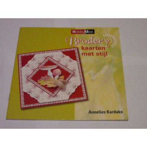 Hobby Mee boek: Brodery kaarten met stijl borduren